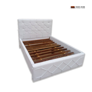 Double Bed Frame - Leather